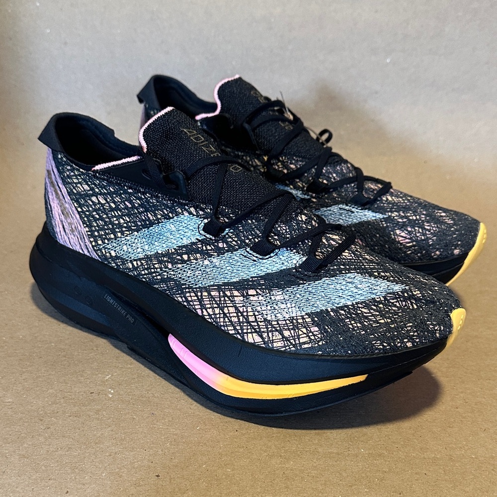 Adidas Adizero Prime X 2.0 Strung Mens Running Shoes Black Spark